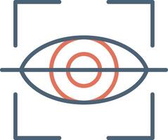 Retinal Scanner Vector Icon