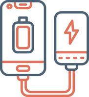 Portable Battery Vector Icon