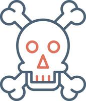 Skull And Bones Vector Icon