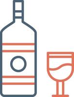 Alcoholic Drink Vector Icon