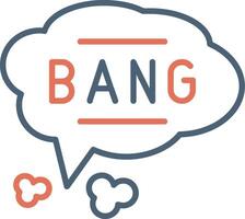 Bang Vector Icon