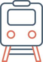 icono de vector de tren