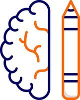 icono de vector de cerebro