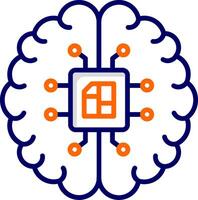Artificial Intelligence Vector Icon