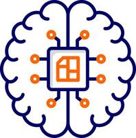 Artificial Intelligence Vector Icon