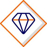 Diamond Vector Icon