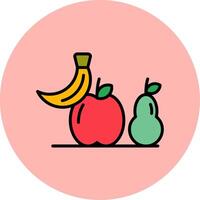 icono de vector de frutas