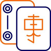 Mahjong Vector Icon