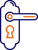 Door lock Vector Icon