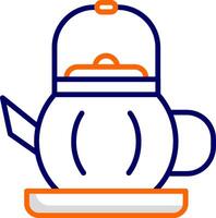 Tea Pot Vector Icon