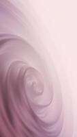 verticale vidéo - élégant soyeux satin écoulement spirale dans pastel couleurs rappelant de rose Rose pétales se déployer. cette romantique floral mouvement Contexte est plein HD et une sans couture boucle avec copie espace. video