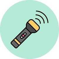 Torch Vector Icon