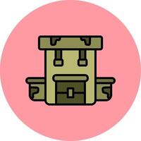 Backpack Vector Icon