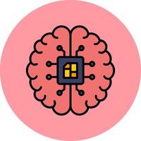 Artificial Intelligence Vector Icon