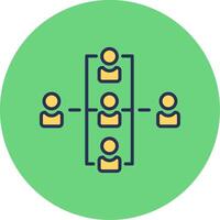 Hierarchy Vector Icon