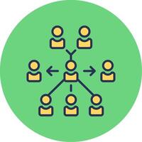 Hierarchy Vector Icon