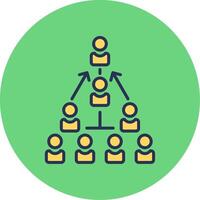 Hierarchy Vector Icon