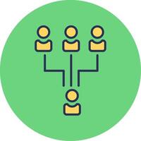 Hierarchy Vector Icon