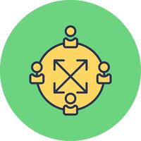 Hierarchy Vector Icon