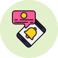 Chat Notification Vector Icon