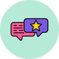 Feedback Vector Icon