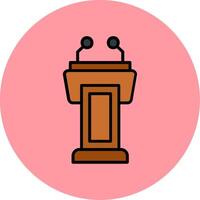 Podium Vector Icon