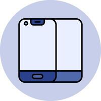 Foldable Phone Vector Icon