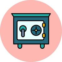 Safe Box Vector Icon