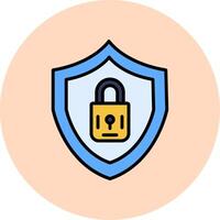 icono de vector de seguridad