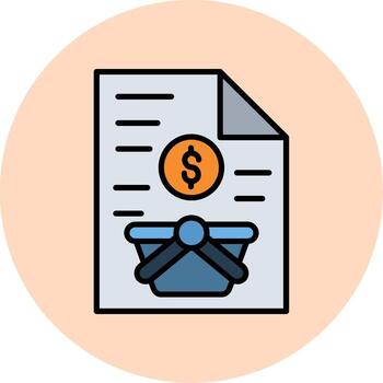 Purchasing Vector Icon