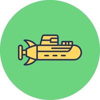 Submarine Vector Icon