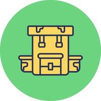 Backpack Vector Icon