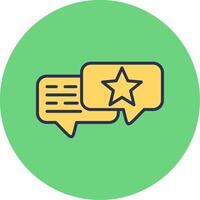 Feedback Vector Icon