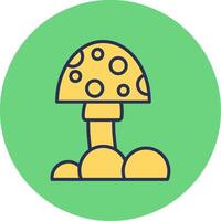 Fungi Vector Icon