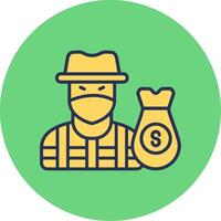 Robbery Vector Icon