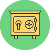 Safe Box Vector Icon