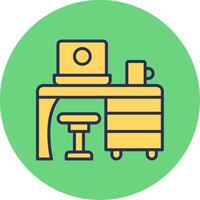 Workplace Vector Icon