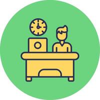 Overtime Vector Icon