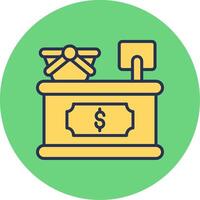 Cashier Vector Icon