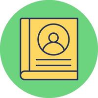 Family Book Vector Icon