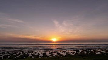 Cemongkak Beautiful Dreamland Beach Hill Pecatu Sunset Bali Indonesia Indonesian Time Lapse video