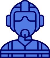 Pilot Vector Icon