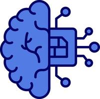 Artificial Intelligence Vector Icon