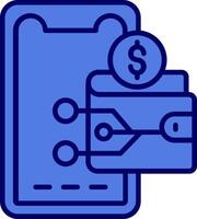 Digital Wallet Vector Icon