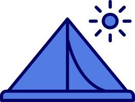 Tent Vector Icon