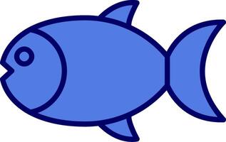 icono de vector de pescado