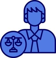 Lawyer Vector Icon