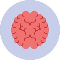 icono de vector de cerebro humano