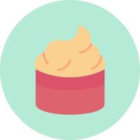 Cream Vector Icon