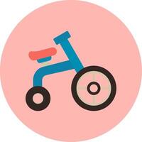 Acrobatic Bike Vector Icon